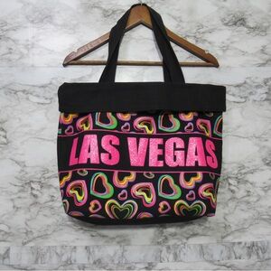 Las Vegas Heart Graphic Tote Bag